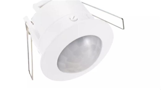 Pir Infrared Motion Sensor 180 Degree 12m Distance Wall Mounted for Lights