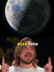 Por que a Lua aparece colorida em fotos?