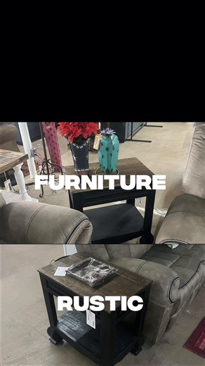 Y’all can’t forget about y’all’s side tables!!🤩Come on down to Rustic Furniture Warehouse to get some beautiful pieces 📍2828 34th St, Lubbock, TX 79410 📞(806) 687-9191 ⏰Tuesday-Saturday | 10 am-6 pm