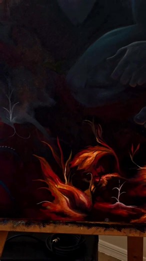 I cannot recall, exactly, when I started drawing. In my mind, I have always done so. Lol. As a kid, I remember asking for quarters to buy fresh popcorn that were put in red and white pin striped boxes. I would tear along the perforated edges of the box to use the inside blank panels as canvas that smelled of buttered popcorn and salt. I drew on drywall paper, inside books, even the bible. Every surface was a canvas. My stepfather also drew. So, we'd have drawing contests. I won those quarters. M