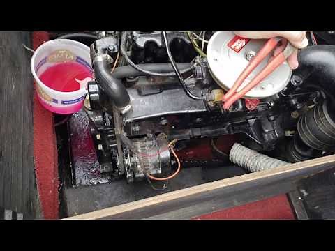 Where are the drain plugs on my Mercruiser 3.0 and 4.0