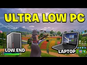 How to BOOST FPS in Fortnite on ULTRA LOW END PC! - (MAX FPS & ZERO DELAY)