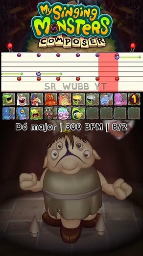 Horrific Hideout Rhat-P'twoie Composer Tutorial #msm #fanmade #mysingingmonsters