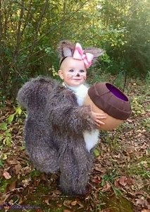 141K views · 509 reactions | BABY SQUIRREL COSTUME ️ with an acorn...
