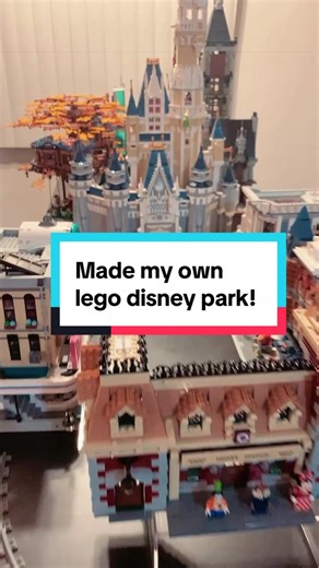 my own #lego Disneyland. #disney #disneypark | Disneyland