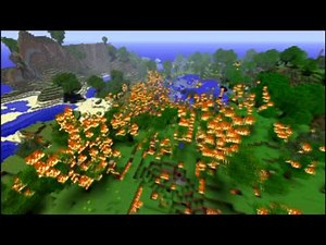 Fire Nuke Block vs. Forest - Quickest way to Burn down a Forest