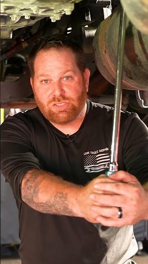 Freightliner Cascadia: Checking & Draining Transmission Oil