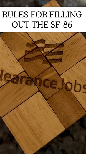 RULES for filling out the SF-86: -> Use full street addresses for all activities (no P.O. Boxes) -> Remove any out-of-scope info from past investigations -> Update all phone numbers and addresses -> Explain overlapping dates (work, residence, school) in general comments -> Do not list family members or close acquaintances as verifiers -> List all arrests/charges, even if expunged, sealed, or dismissed -> Report marijuana use, even if legal in that state -> Include all delinquent debts, even if p