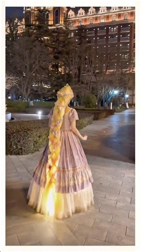 Disney Princess Rapunzel 🌸 Magical Aesthetic Moments | Viral Short