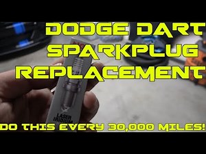 How to Change your Sparkplugs 2013 Dodge Dart 1.4L Turbo