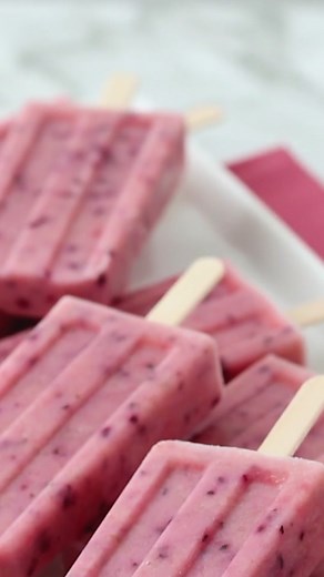 Fácil receta de paletas para tu reunión del 4 de julio