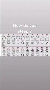 How do you sleep?