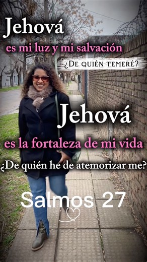 Jehová es mi luz y mi salvación | Salmo 27:1 ✨ Dios fortalece tu vida