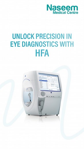 4.5K views · 11 reactions | Elevate your eye care to the next level with the Humphrey Field Analyzer (HFA) at Naseem Medical Centre. Our expert ophthalmologists use HFA for precise diagnoses, ensuring the best care for your eyes. Book your HFA appointment today! #NaseemHealthCare #NaseemMedicalcentre #ophthalmology #EyeCare #HFA #ophthalmologist #HumphreyFieldAnalyzer #HealthCare | Naseem Medical Centre | Facebook