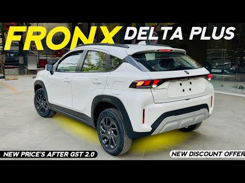 Maruti Suzuki Fronx Delta Plus 2026 New Updated Model GST Price On Road Features Mileage