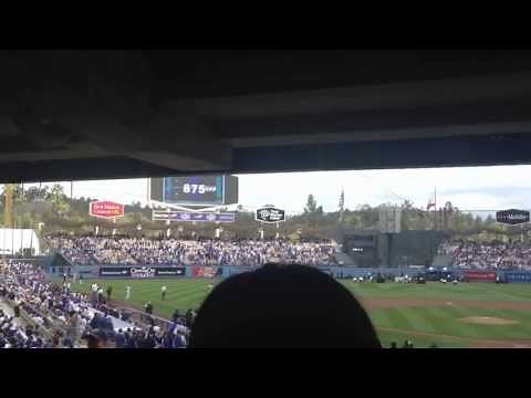 Unveiling the new Dodgers Scoreboards at Dodger Stadium