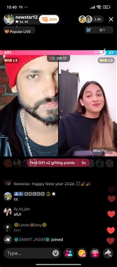 Nuevas Estrellas en Vivo: Disfruta el Espectáculo