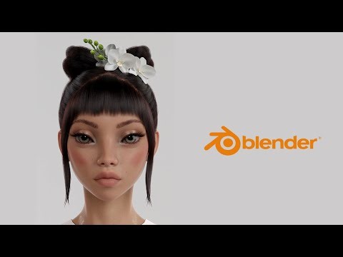 Creating Hair in Blender