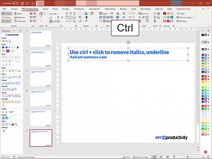 Keep Slide Titles in PowerPoint Consistent Throughout Whole Presentations with PPT Productivity