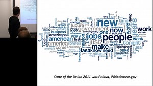Text Analysis in Transparency - a talk at Sunlight Labs