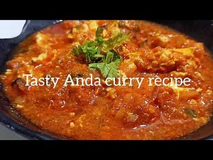 Anda curry recipe/how to make anda curry/quick and easy egg curry recipe #andacurry #eggcurry