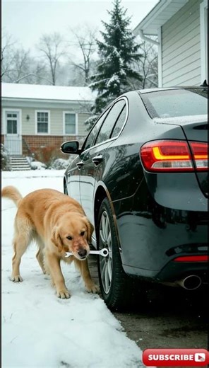 Elderly food delivery man insulted; Golden Retriever punishes villain#dog #story #puppy