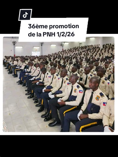 36ème Promotion de la PNH : Analyse et Actu