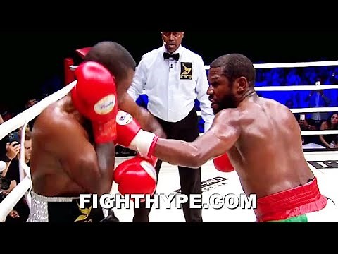 FLOYD MAYWEATHER VS. DON MOORE FULL FIGHT ROUND-BY-ROUND COVERAGE