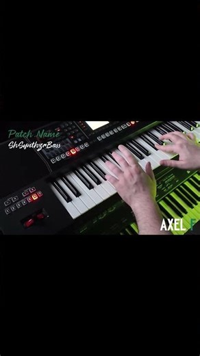 Beverly Hills Cop - Axel F - Roland EA-7 - Keyboard Tutorial