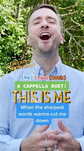 DUET WITH ME This Is Me (The Greatest Showman) | Peter Hollens