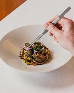 Lunar New Year menu arrives tomorrow | Executive Chef Tom Gorringe has curated an eight-course tasting menu honouring traditional flavours with an Aria twist, including featuring handmade noodles, mud crab, XO and shallot | reserve a place at the link https://bit.ly/3BsTLAE | Aria Restaurant