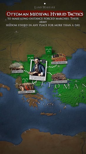 Ottoman Medieval Hybrid Tactics were revolutionary military strategies that combined diverse elements from both Eastern and Western warfare. This innovative approach allowed the Ottomans to adapt to various battlefields and opponents effectively. Key tactics included a mix of heavy infantry and elite Janissaries, who utilized advanced firearms alongside traditional swords and shields. They also employed cavalry units for rapid flanking maneuvers, enhancing their mobility on the battlefield. Arti