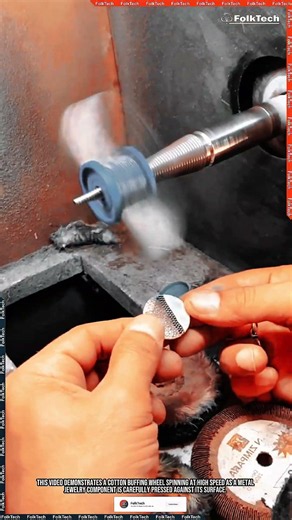Buffing Wheel Tool: Metal Mirror Polishing #tool #tools #innovation