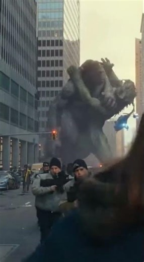 URGENT Giant Monsters Collide in Downtown! Live Footage
