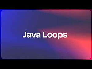 Java Loops
