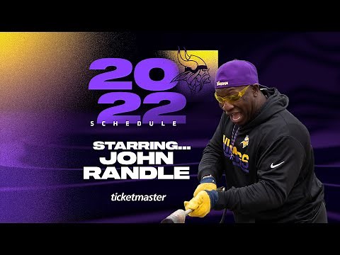 John Randle Unveils the Minnesota 2022 Vikings Schedule
