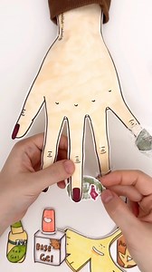 1.2M views · 24K reactions |  Fall Nail Art & Relaxing Hand Care ASMR #drawing #animation #fall #nailart #satisfying #asmr | Paper__pepper | Facebook