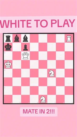 Checkmate in 2 Puzzle Only for Grandmasters ✨ checkmate in 2, checkmate in 2 moves, checkmate puzzles, grandmaster puzzle, easy checkmate for black, checkmate in 1, mate in two chess puzzles, checkmate in two moves, checkmate with 2 knights and king, 2 move checkmate, 2 moves checkmate, checkmate with 2 knights, fastest checkmate, chess how to checkmate with 2 knights, mate in 2, easy checkmate, checkmate, easy checkmates, easy checkmate tricks, stalemate puzzles, chess checkmate, checkmate ches