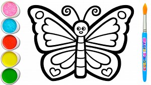 👉 youtube.com/@MagicFingersArt 👈 Hello! It's Sophia. Let's draw and paint BEAUTIFUL BUTTERFLY together 🦋 Magic Fingers Art Copyright © Moondog Pictures. All Rights Reserved. | Magic Fingers Art