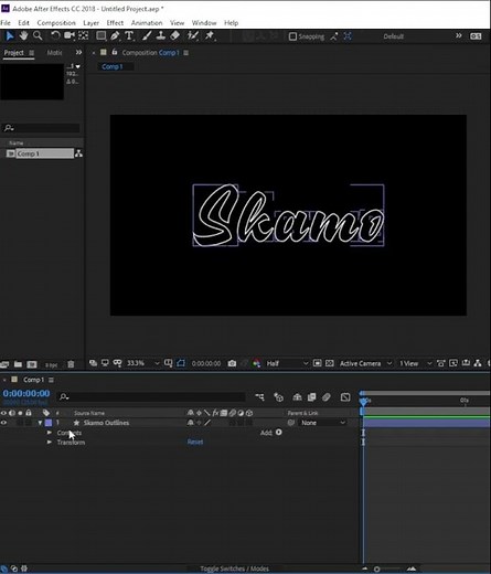 Text Animation In Adobe After effects