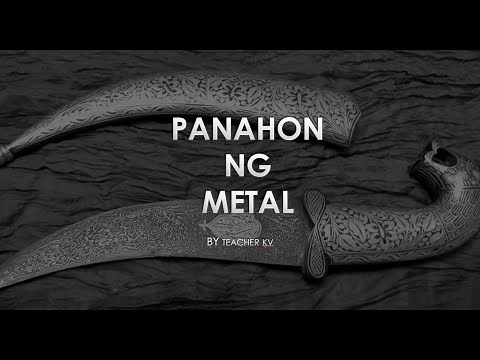 GRADE 5 PANAHON NG METAL | PANAHON NG TANSO, BRONSE AT GINTO