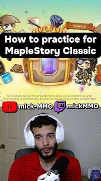 If you’re as excited as I am for the release of MapleStory Classic, this is how you can practice