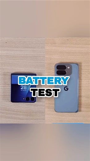 ⚡☠️GALAXY Z FILP 7 VS PIXEL 10 PRO FOLD BATTERY TEST🔋???