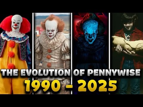 The Evolution of Pennywise (1990–2025)