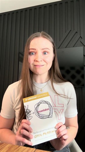 Here’s what we loved about Essentialism: The Disciplined Pursuit of Less by Greg McKeown.