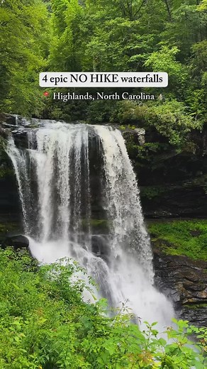 Chelsea & Sam | Adventure Travel Couple on Instagram: "Our favorite NO HIKE waterfalls in North Carolina! it goes without saying that North Carolina is home to some of the most beautiful waterfalls in the Southeast! There are 4 of our MUST see waterfalls! 📍 White Water Falls 📍 Dry Falls 📍 Sequoyah Falls 📍 Bridal Veil Falls Check out @romanticasheville for more WNC gems 💎like these! #travelcouple #hikingcouple #adventurecouple #usroadtrip #explorenorthcarolina #visitnorthcarolina #hikenorthc