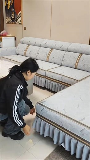 High-quality Sofa cover #anti-slip stretching pad " #shortsfeed