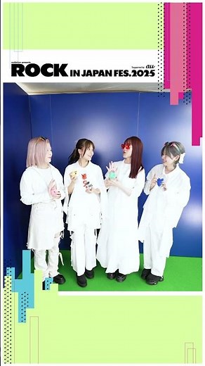 [ROCK IN JAPAN FES. 2025] Artist comment 🌈 Cable ties