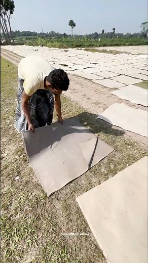 How to make cardboard in factory #cardboard #factory #shorts