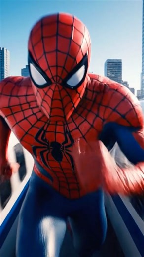 I Try a Spider Man Running Train Scene 🤐||